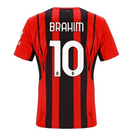 Camisola AC Milan Brahim 10 Principal 2021 2022